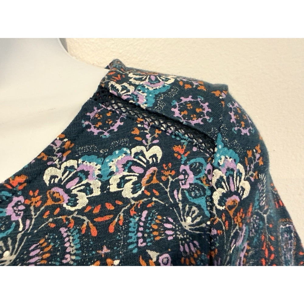 NWT Fat Face Simone Dress 6 Mirrored Jersey Teal UK 10 Pockets Boho - Picture 8 of 16